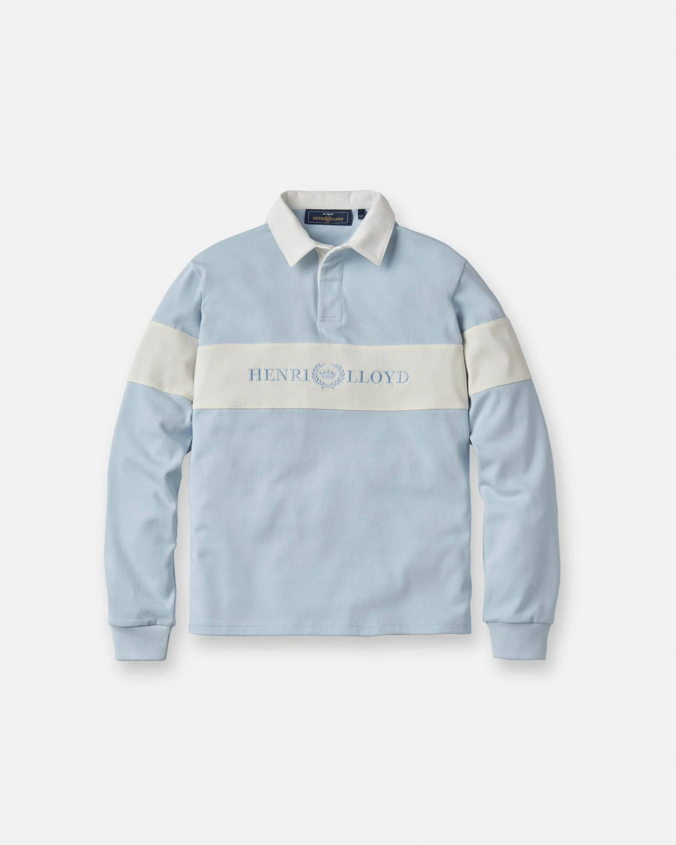 Henri Lloyd Voyager Rugby Shirt In Sky Blue