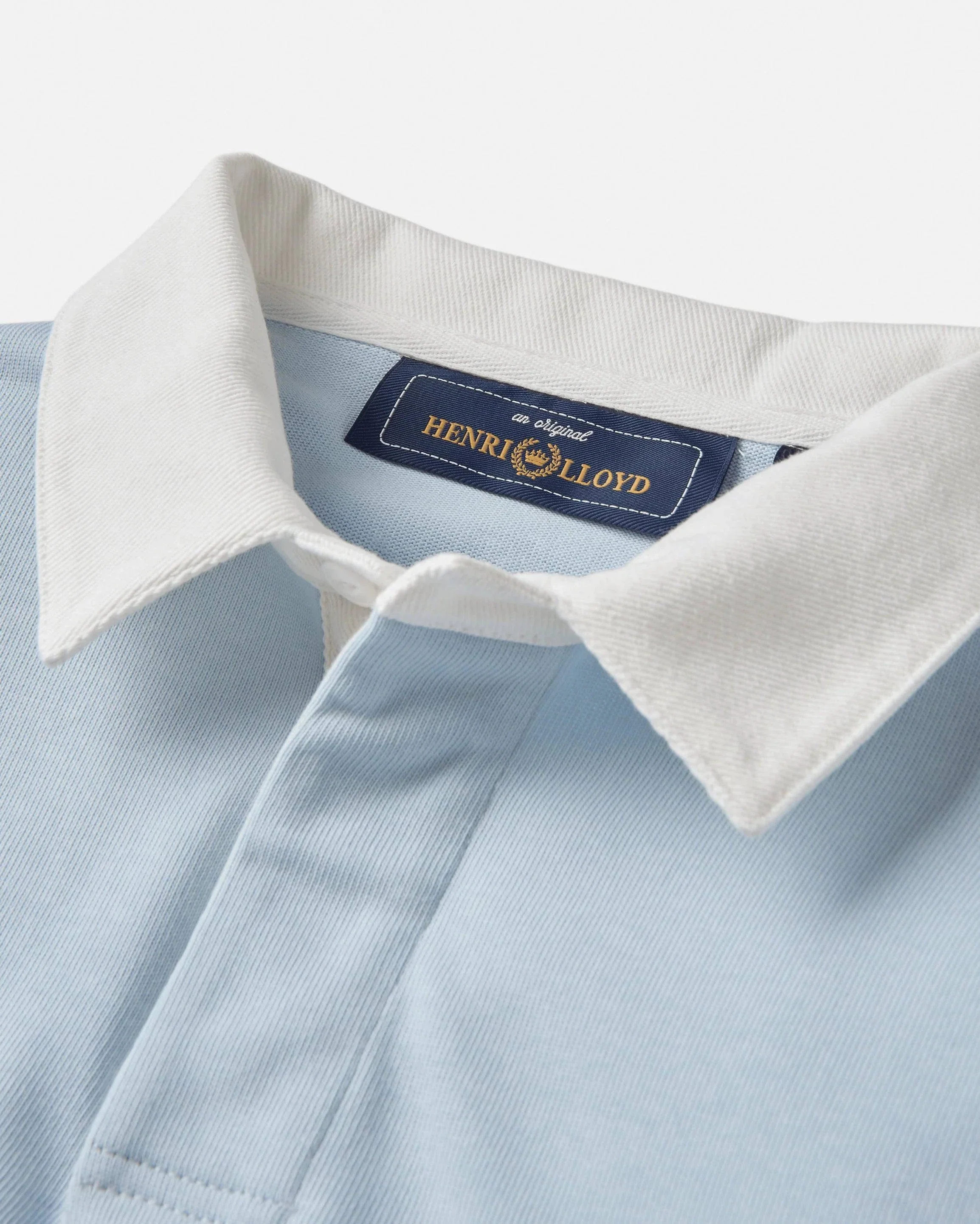 Henri Lloyd Voyager Rugby Shirt In Sky Blue - Image 4