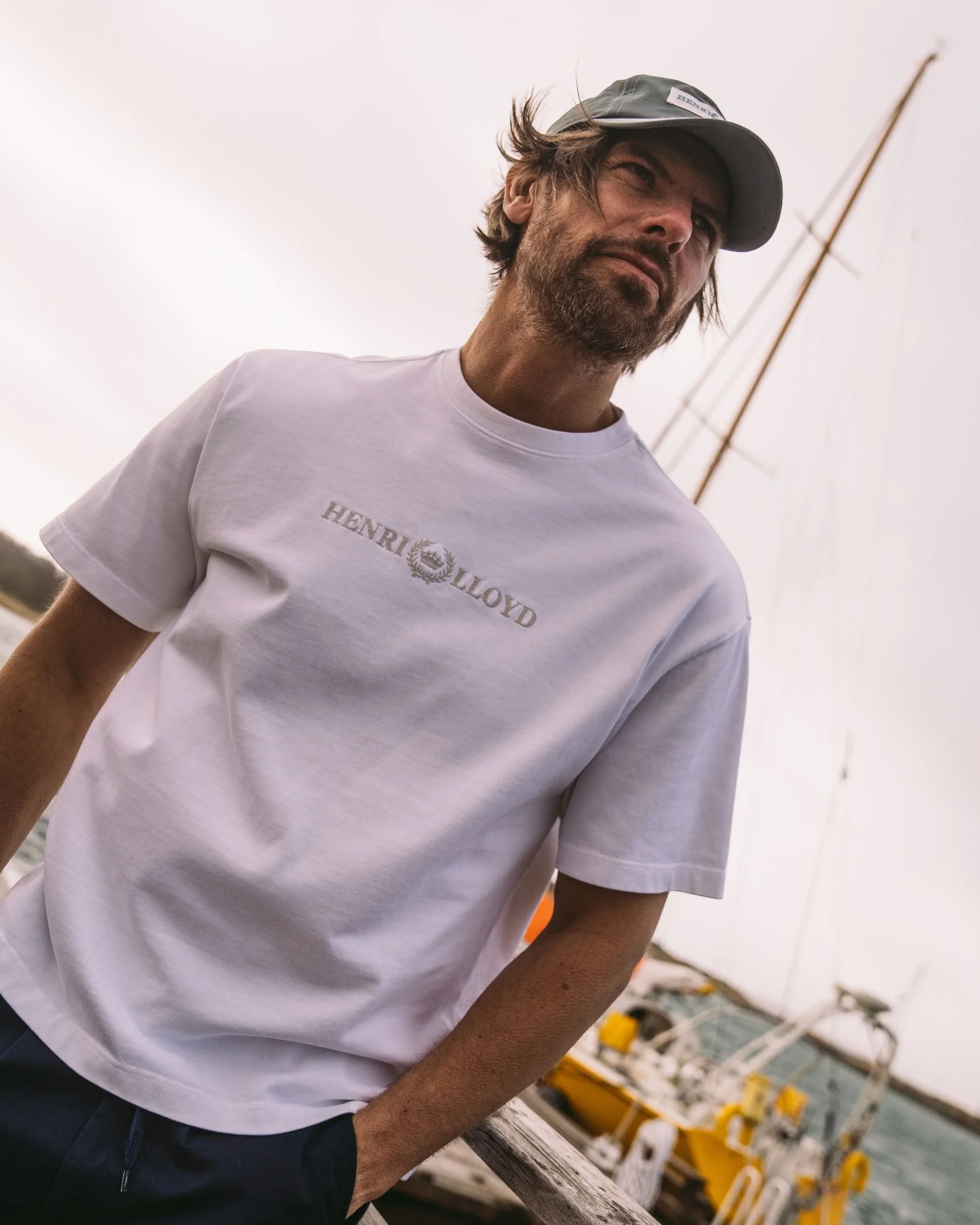 Henri Lloyd Walmer T-Shirt White - Image 2