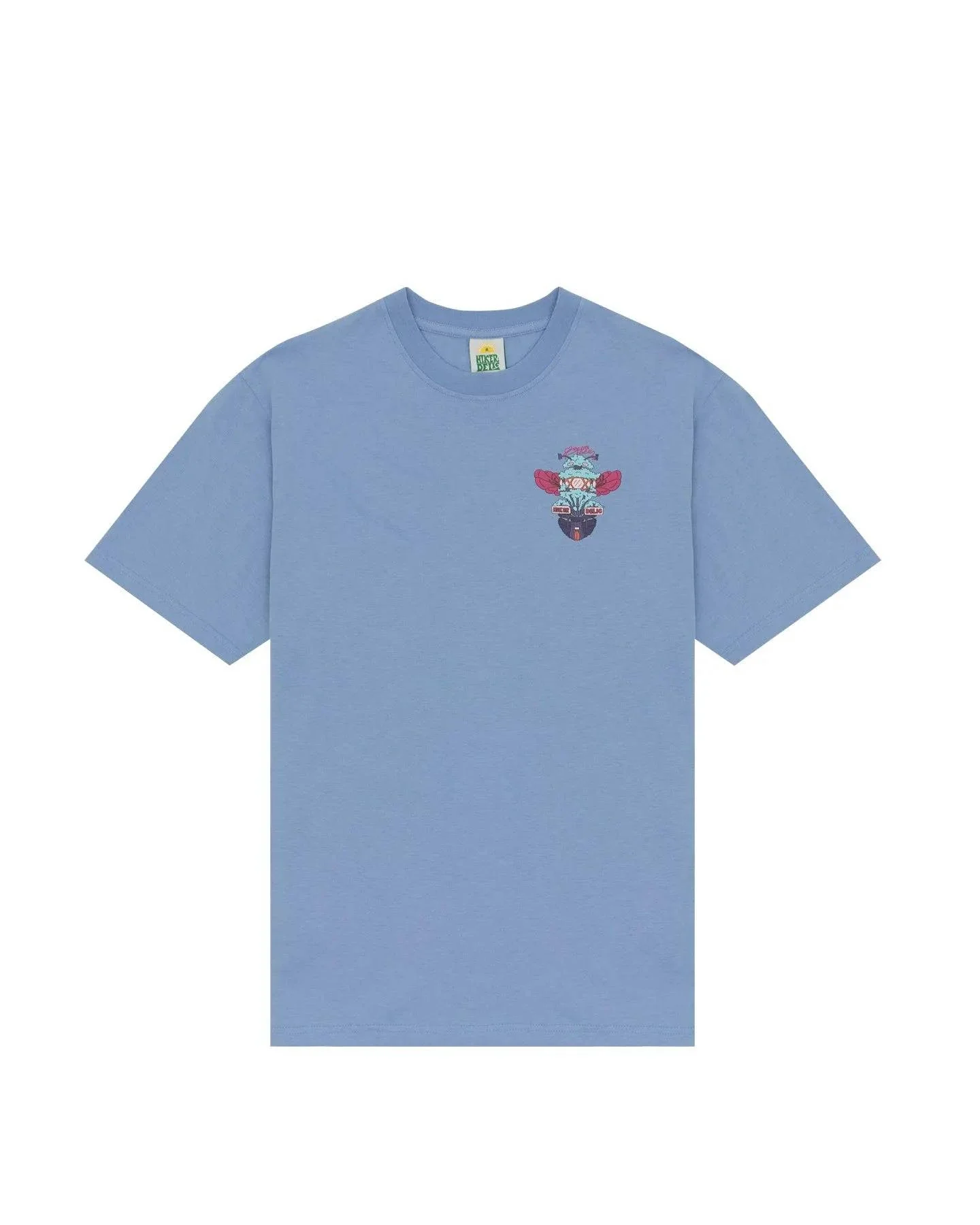 Hikerdelic Bee & Bee SS T-Shirt In Fjord Blue - Image 2