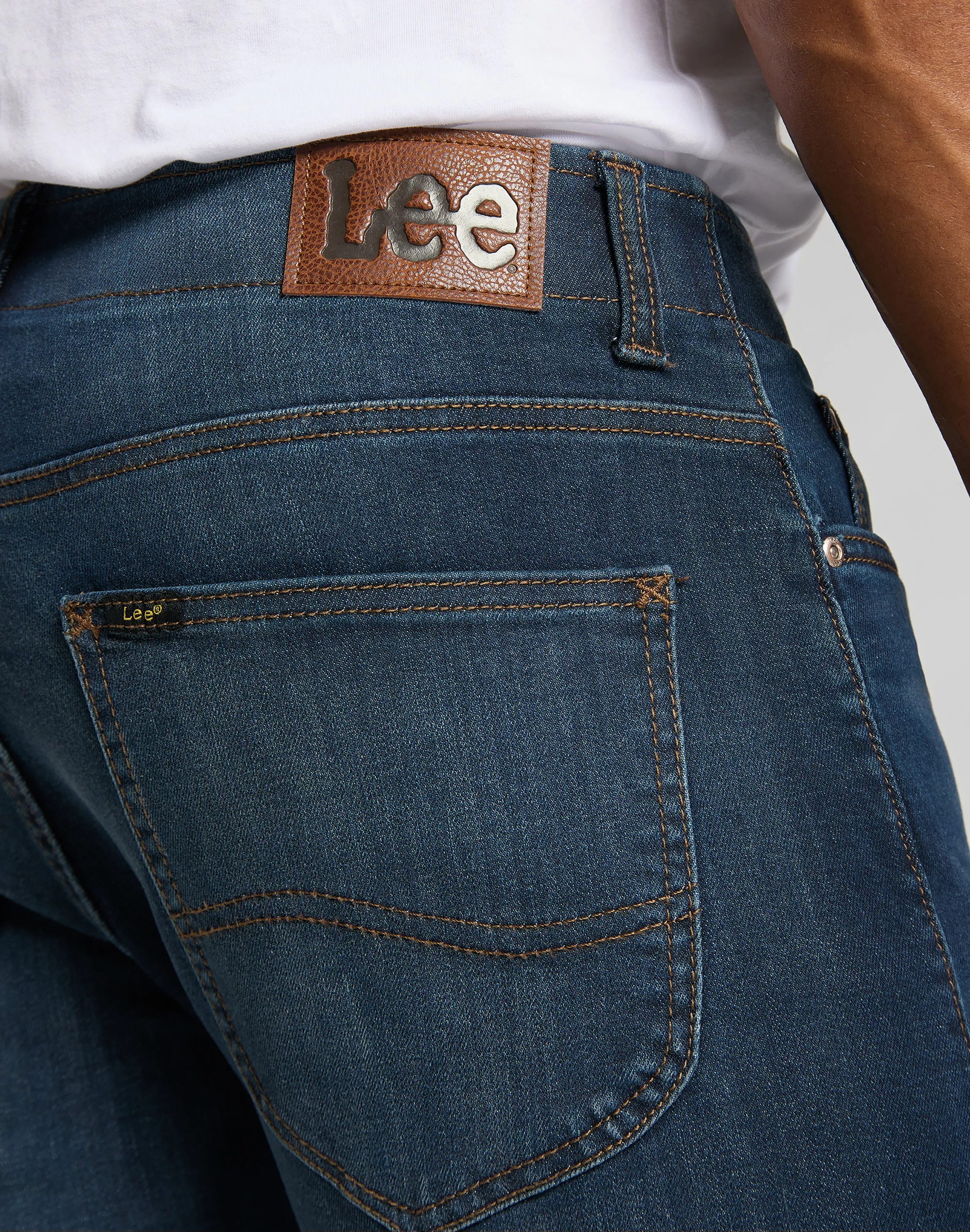 Lee Jeans MVP Slim Fit Jean In Aristocrat Blue - Image 4