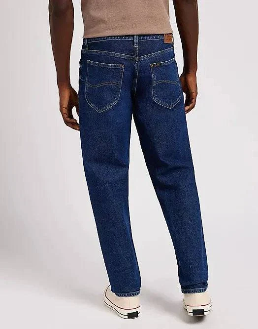 Lee Jeans Oscar Relaxed Tapered Fit In Blue Nostalgia - Image 3