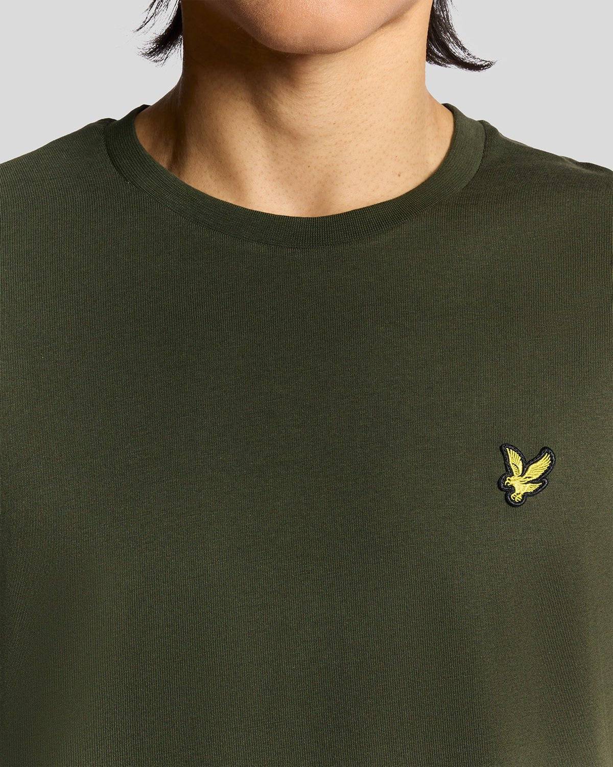 Lyle & Scott Cotton Crew Neck T-Shirt Deep Depths - Image 2