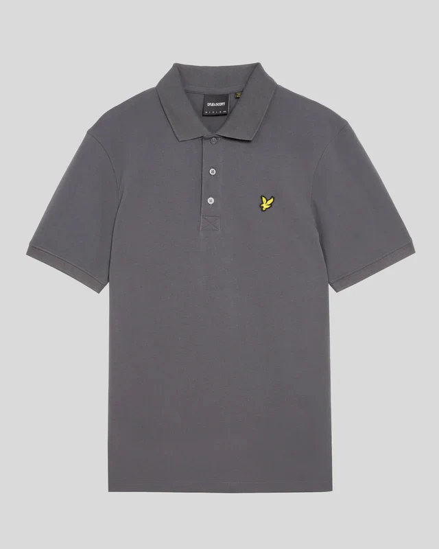 Lyle & Scott Cotton Polo Shirt Shadow