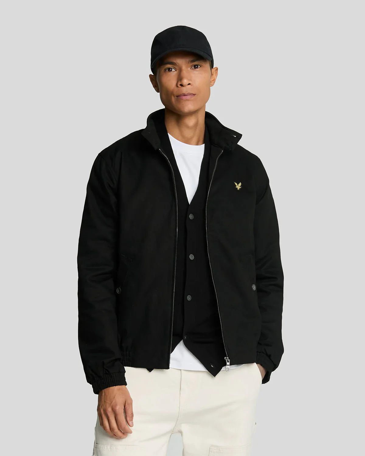 Lyle & Scott Harrington Jacket Jet Black - Image 2