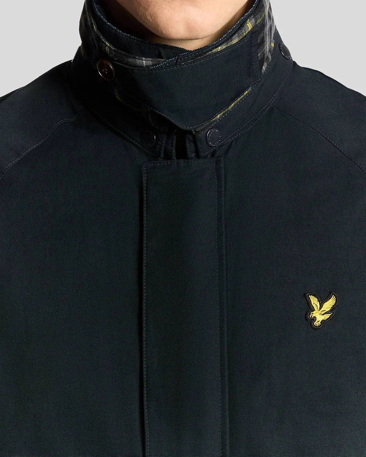Lyle & Scott Hunting Jacket Dark Navy - Image 3