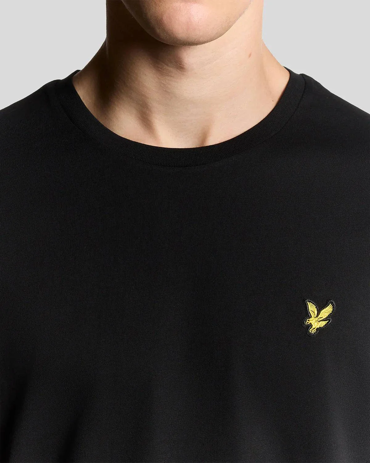 Lyle & Scott Plain T-Shirt Black - Image 3