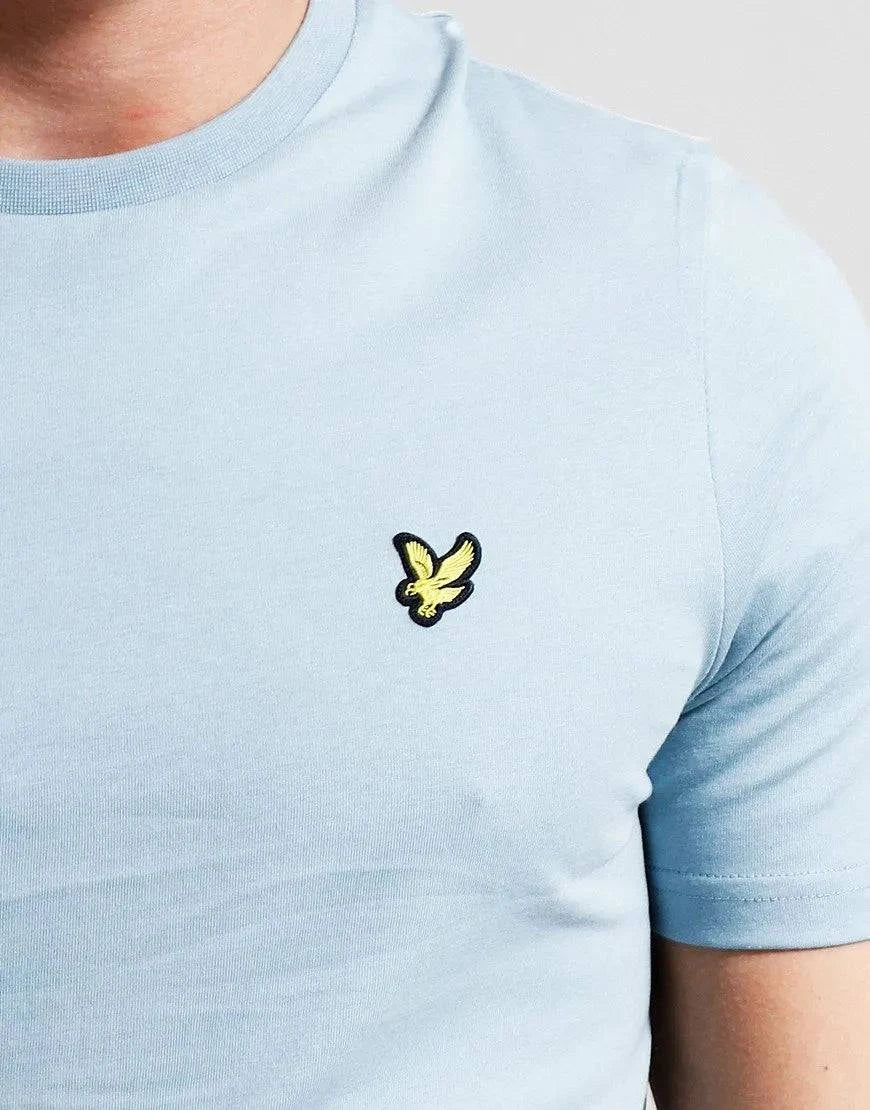 Lyle & Scott Plain T-Shirt In Slate Blue - Image 2