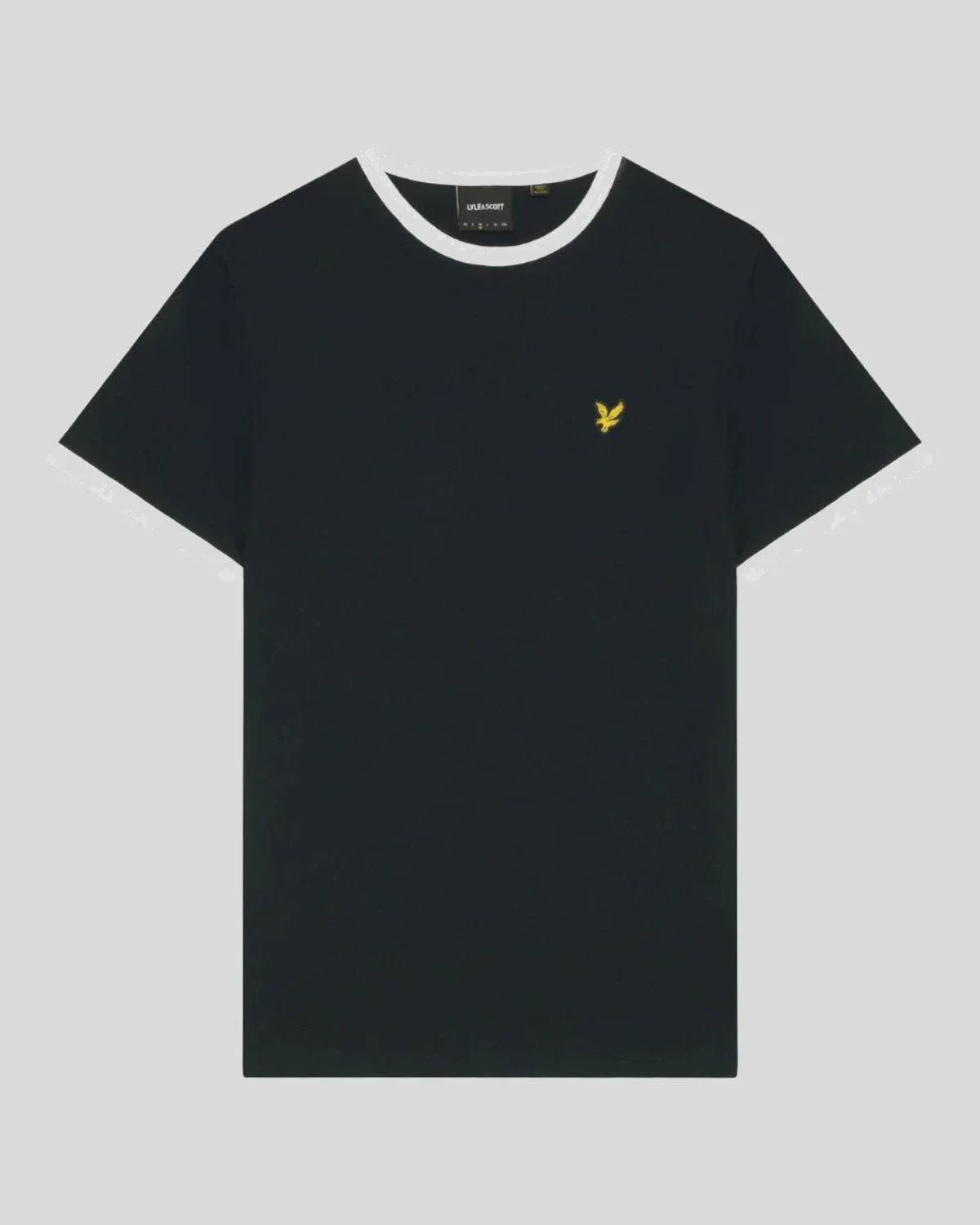 Lyle & Scott Ringer T-Shirt Navy/White - Image 2