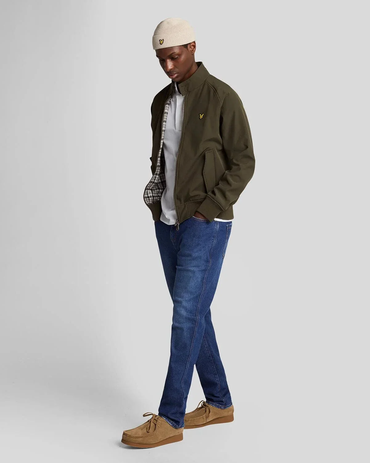 Lyle & Scott Slim Fit Denim Jeans Indigo - Image 4