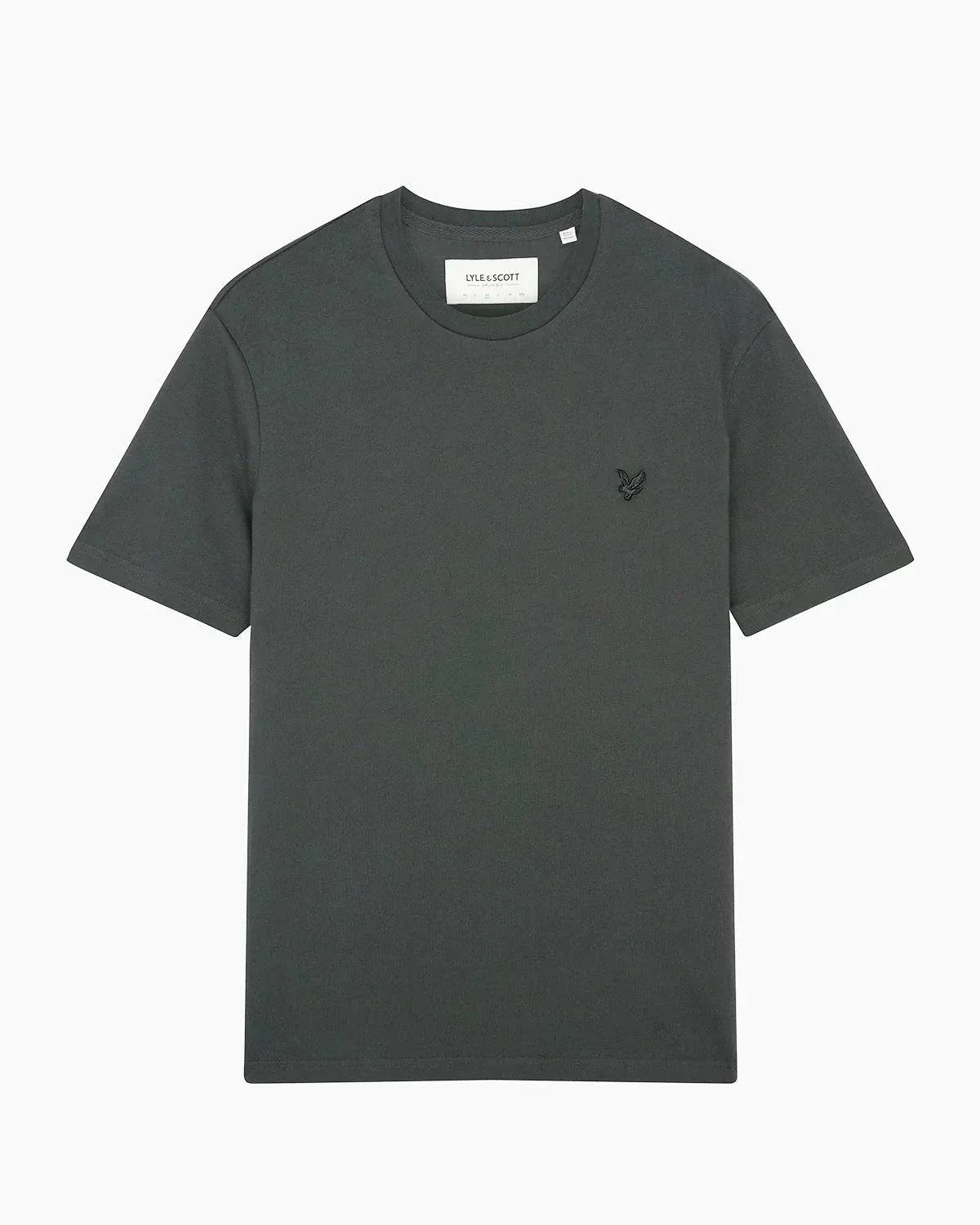 Lyle & Scott Tonal Eagle T-Shirt In Gunmetal - Image 3
