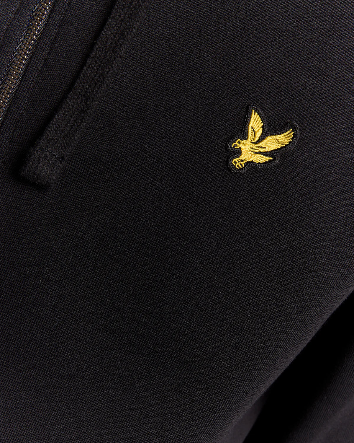 Lyle & Scott Zip Through Hoodie Black - Image 5