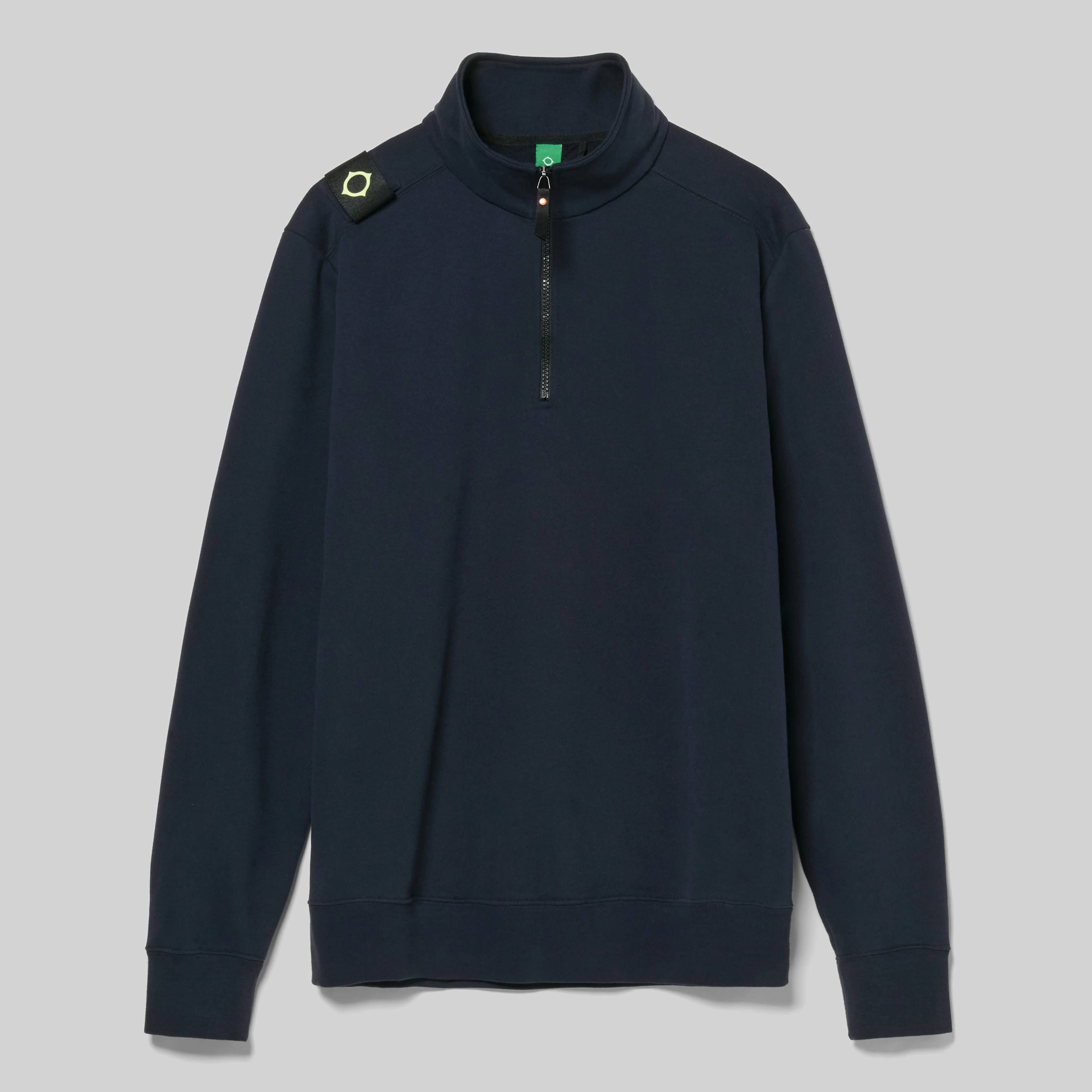 MA.STRUM Quarter Zip Sweat Navy