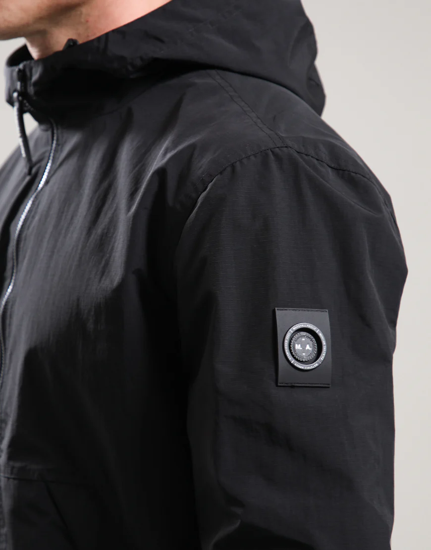 Marshall Artist Alpha Lightweight Jacket Black - Image 3