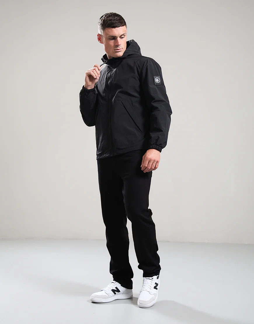 Marshall Artist Alpha Lightweight Jacket Black - Image 4