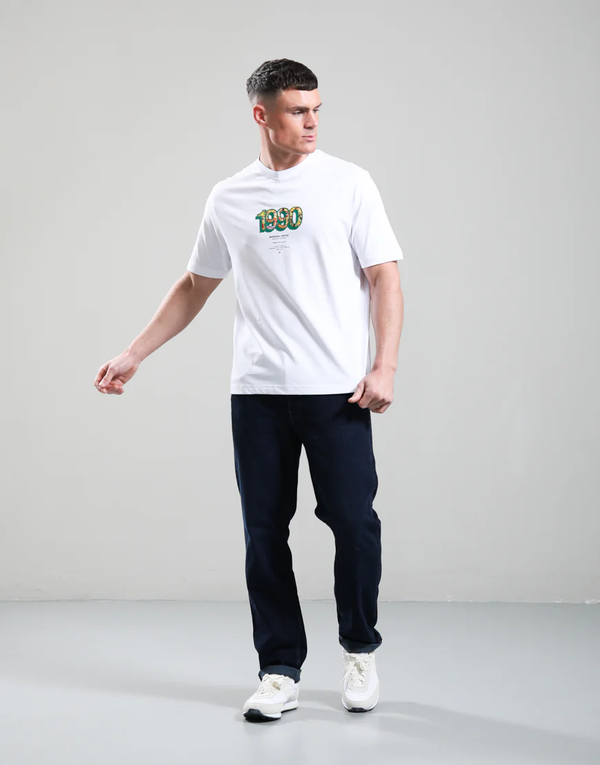 Marshall Artist Bobs Ye Uncle T-Shirt White - Image 3