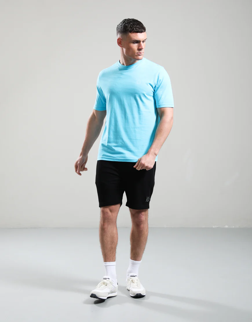 Marshall Artist Delta T-Shirt Cyan - Image 3