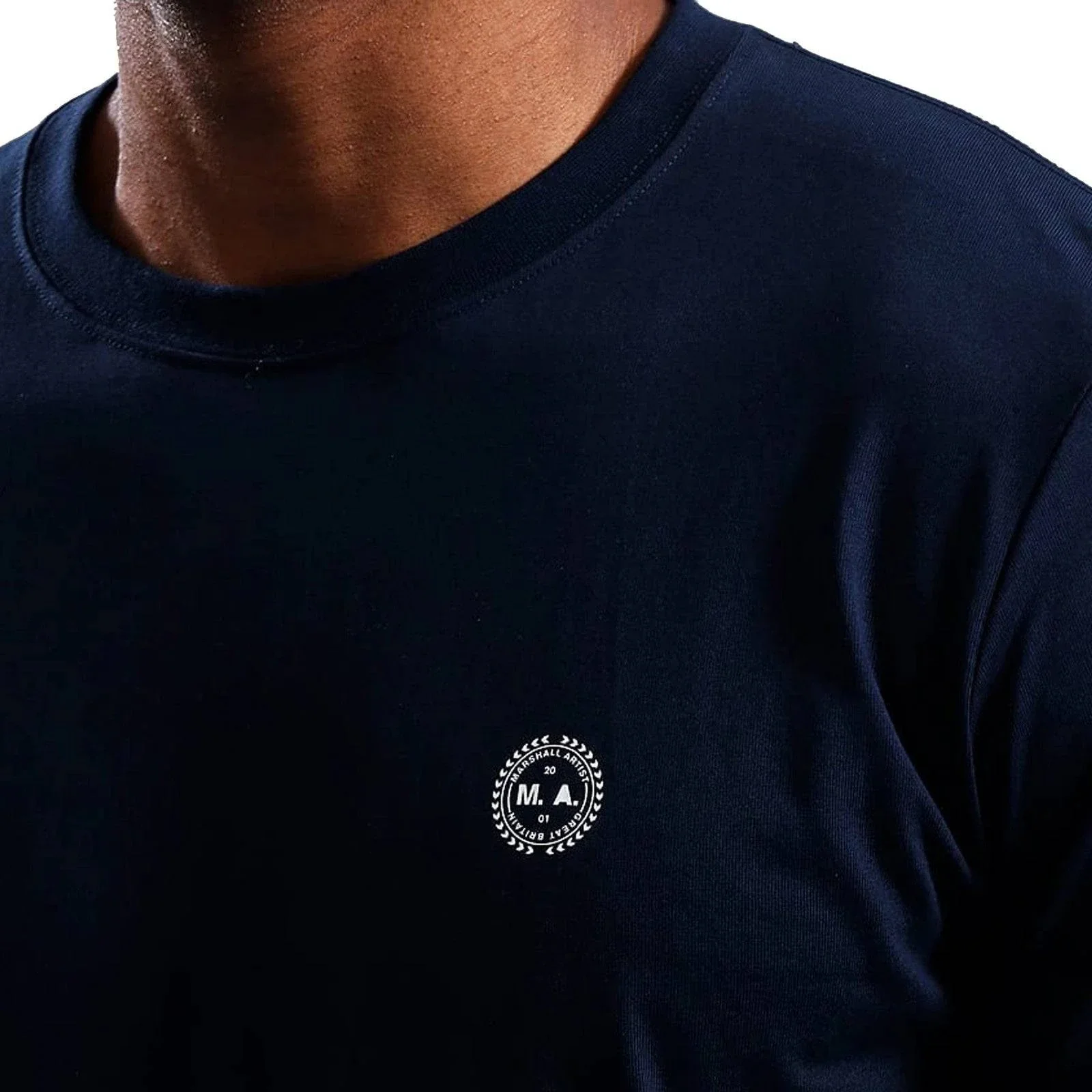 Marshall Artist Delta T-Shirt Navy - Image 2