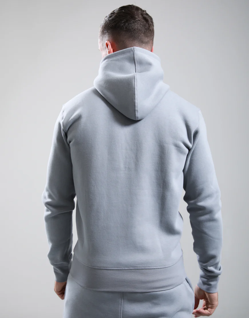 Marshall Artist Marchio Full Zip Hoodie Monument Grey - Image 2