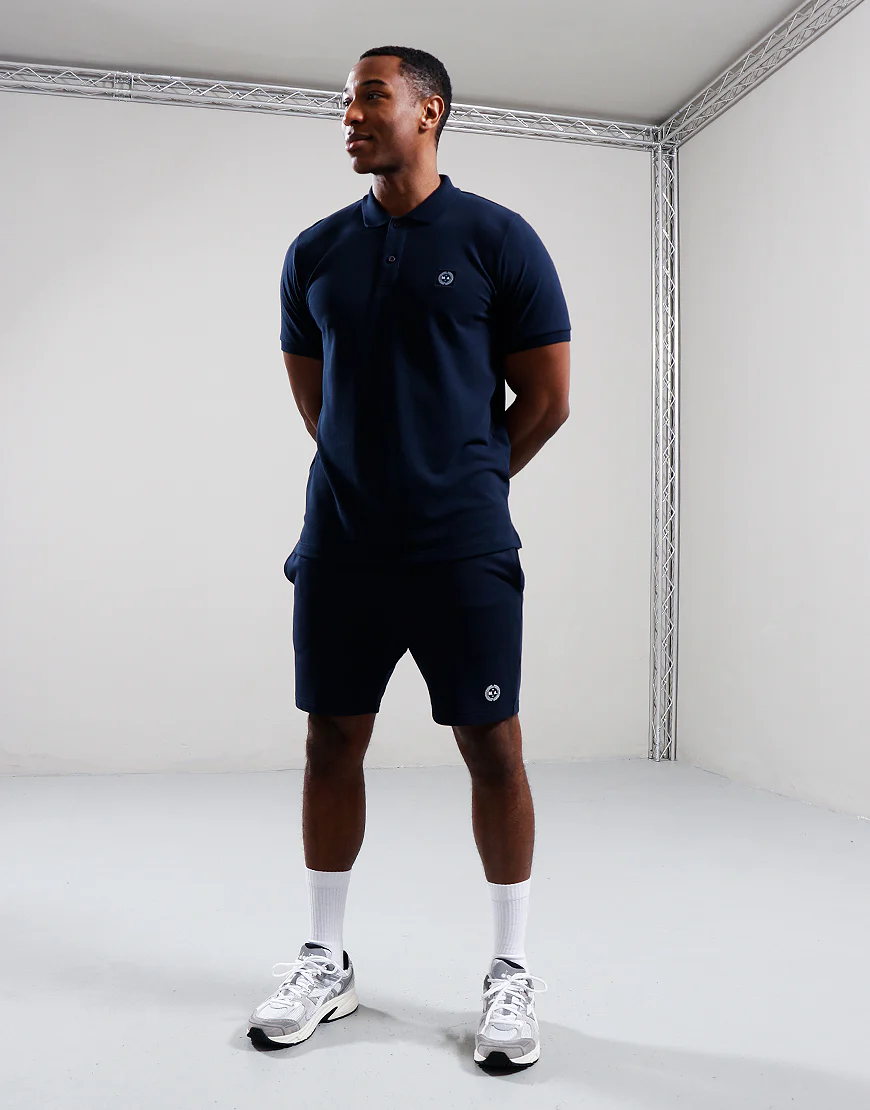 Marshall Artist Marchio Polo Navy - Image 3