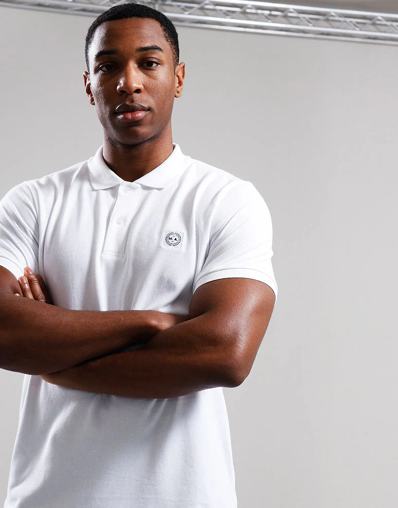 Marshall Artist Marchio Polo White