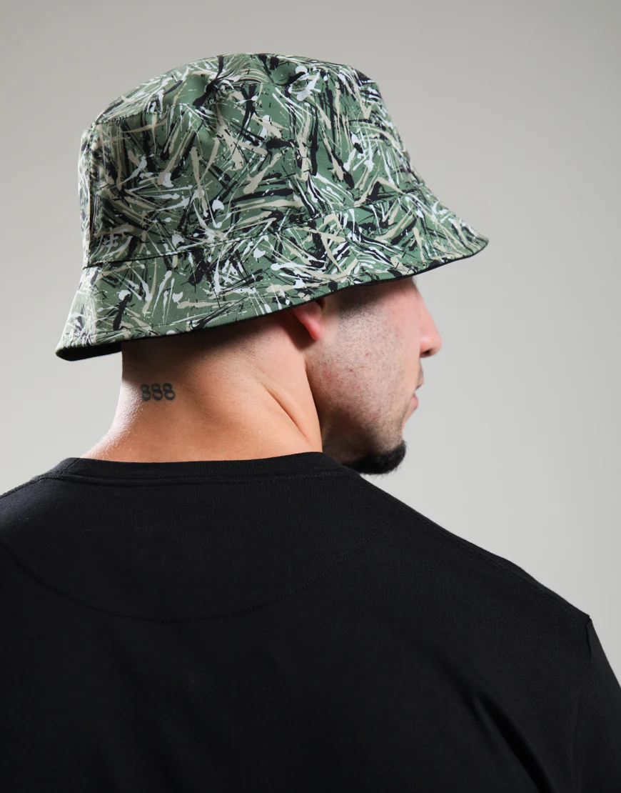Marshall Artist Reversible Bucket Hat Splatter/Black - Image 2