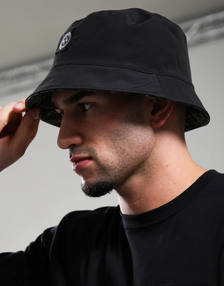 Marshall Artist Reversible Bucket Hat Splatter/Black - Image 3