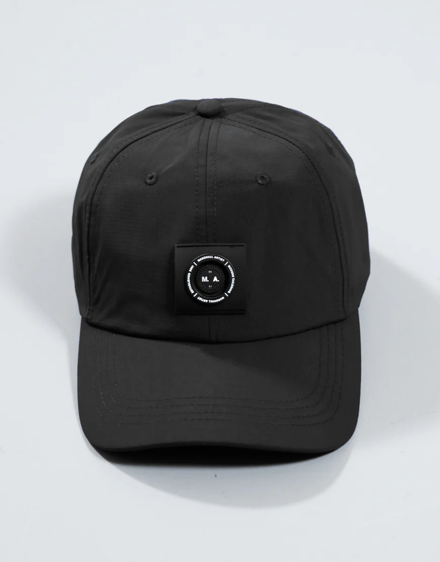 Marshall Artist Siren Nylon Ripstop Cap Black - Image 2