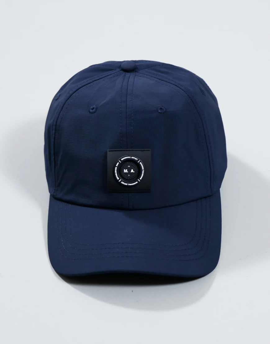 Marshall Artist Siren Nylon Ripstop Cap Navy - Image 2