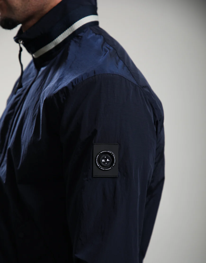 Marshall Artist Stanford Jacket Navy - Image 3