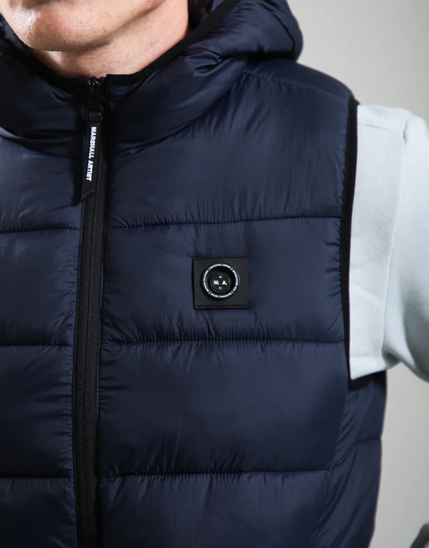 Marshall Artist Tanaro Gilet Navy - Image 3