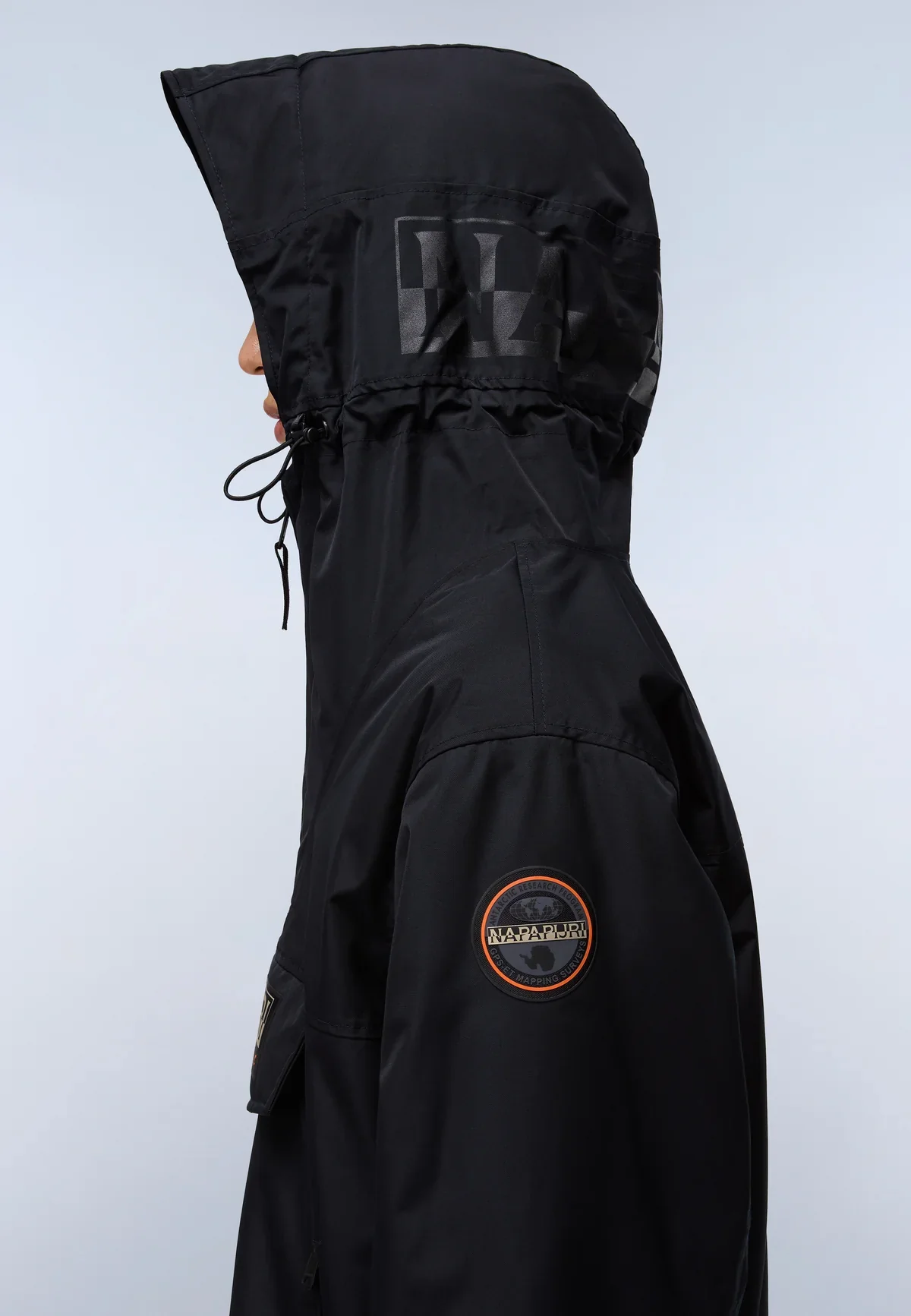 Napapijiri Rainforest Next Winter Anorak Jacket Black - Image 3