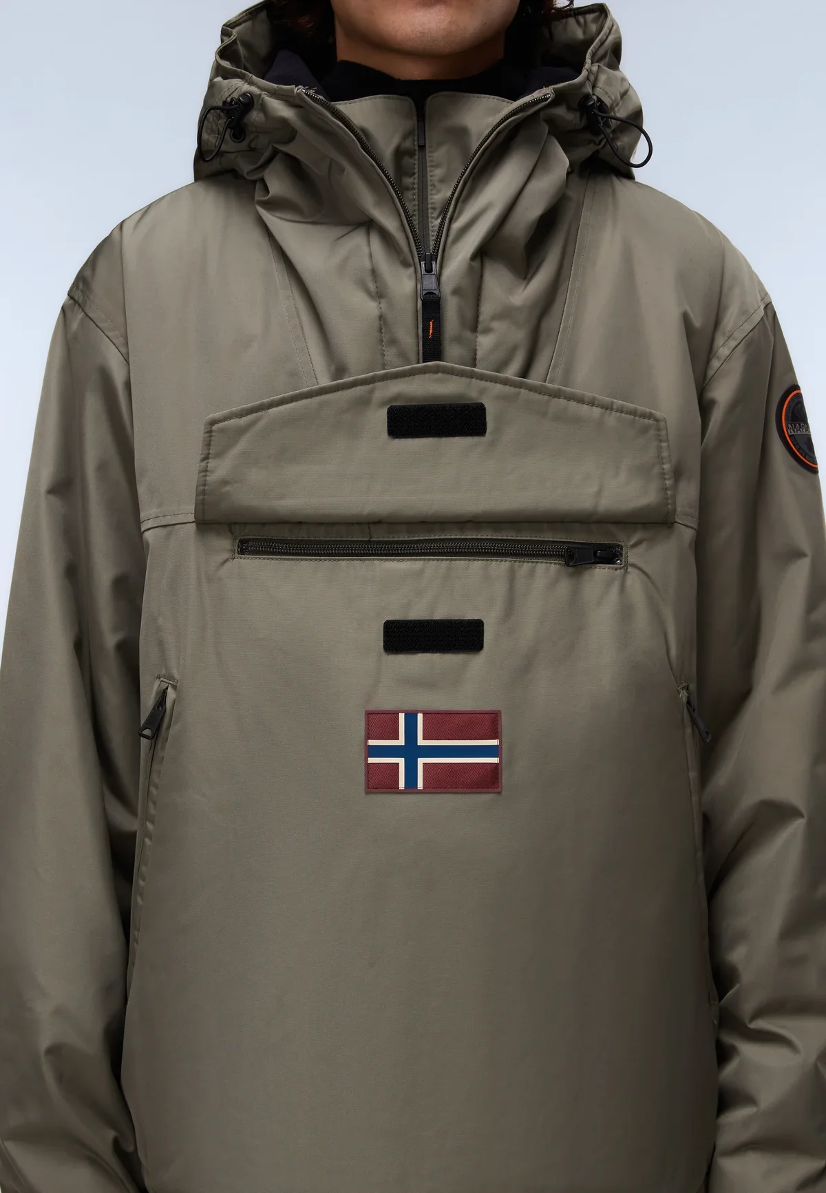 Napapijiri Rainforest Next Winter Anorak Jacket Green Tea Leaf - Image 2