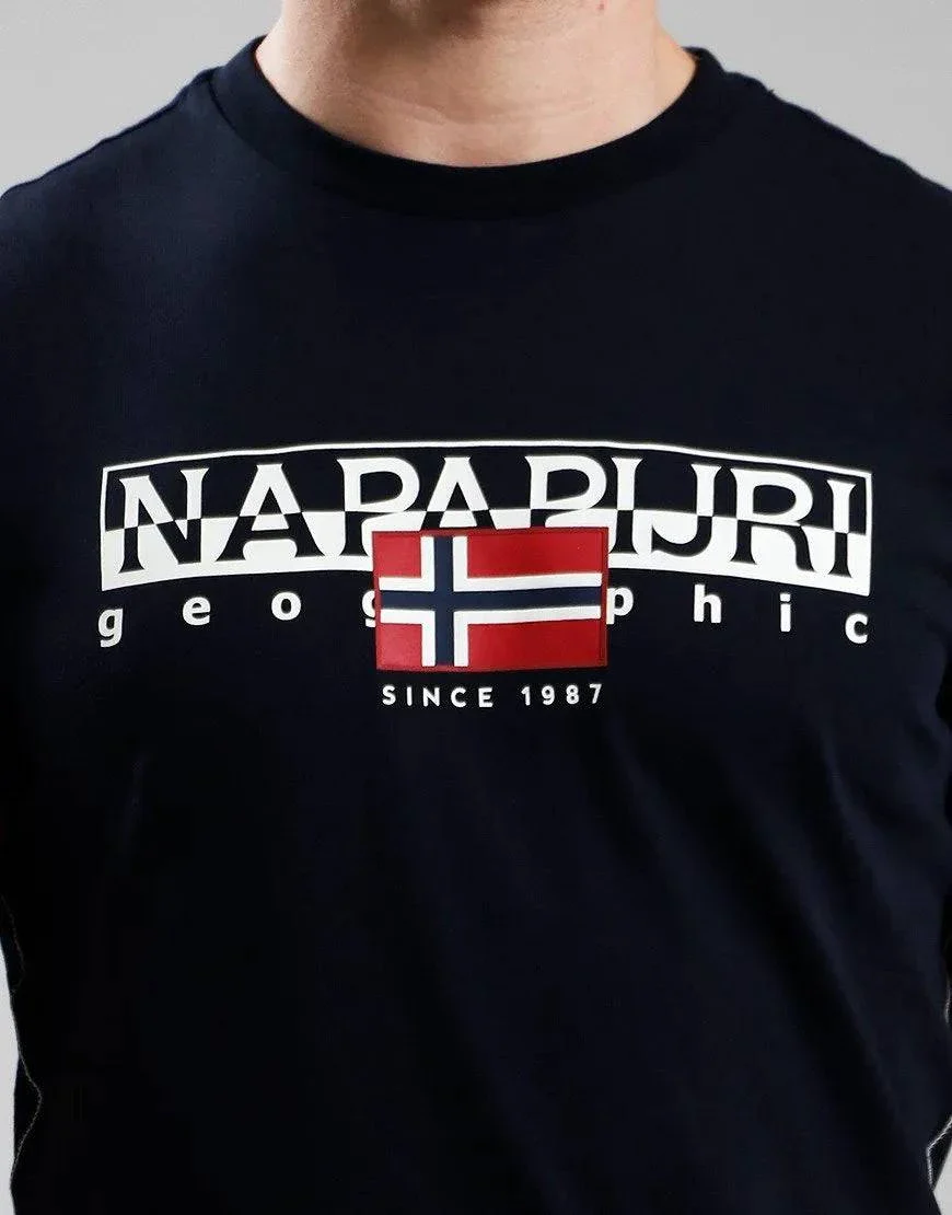 Napapijri Aylmer T-Shirt In Black - Image 2