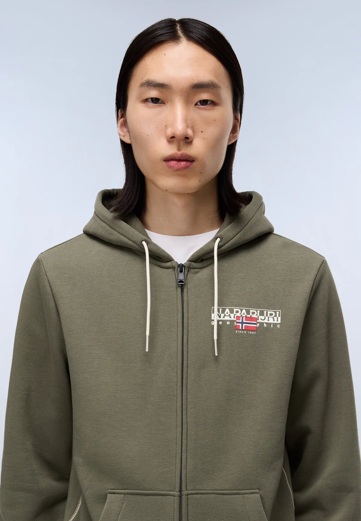 Napapijri B-Aylmer Zip Hood Tea Leaf