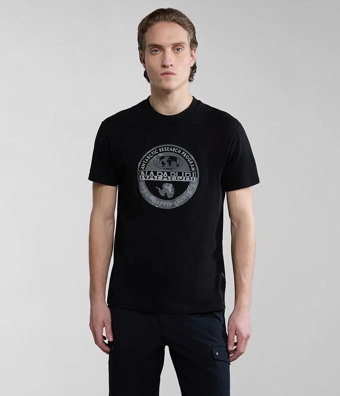 Napapijri Bollo T-Shirt in Black - Image 3