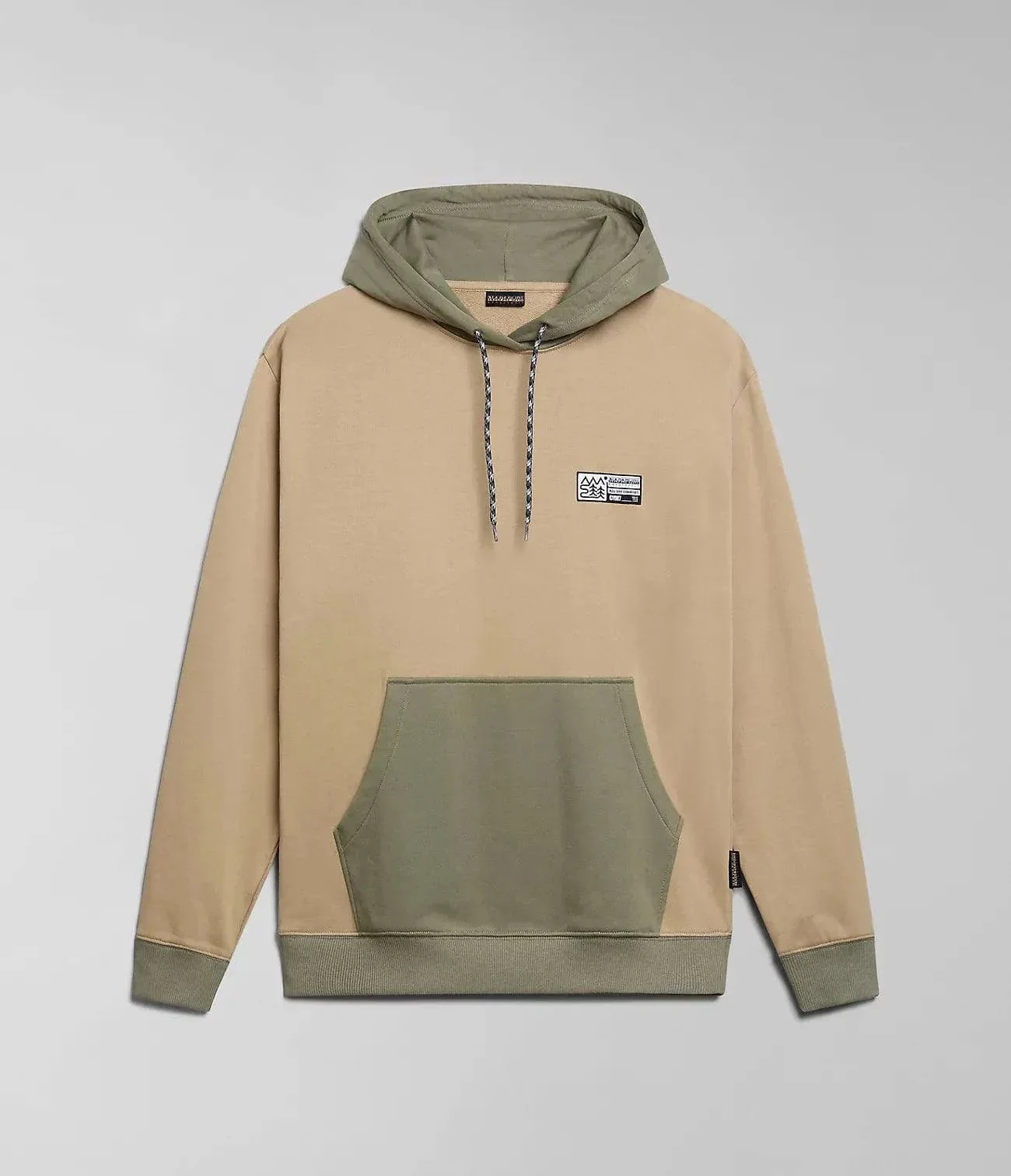 Napapijri Faber Hoodie In Beige - Image 3
