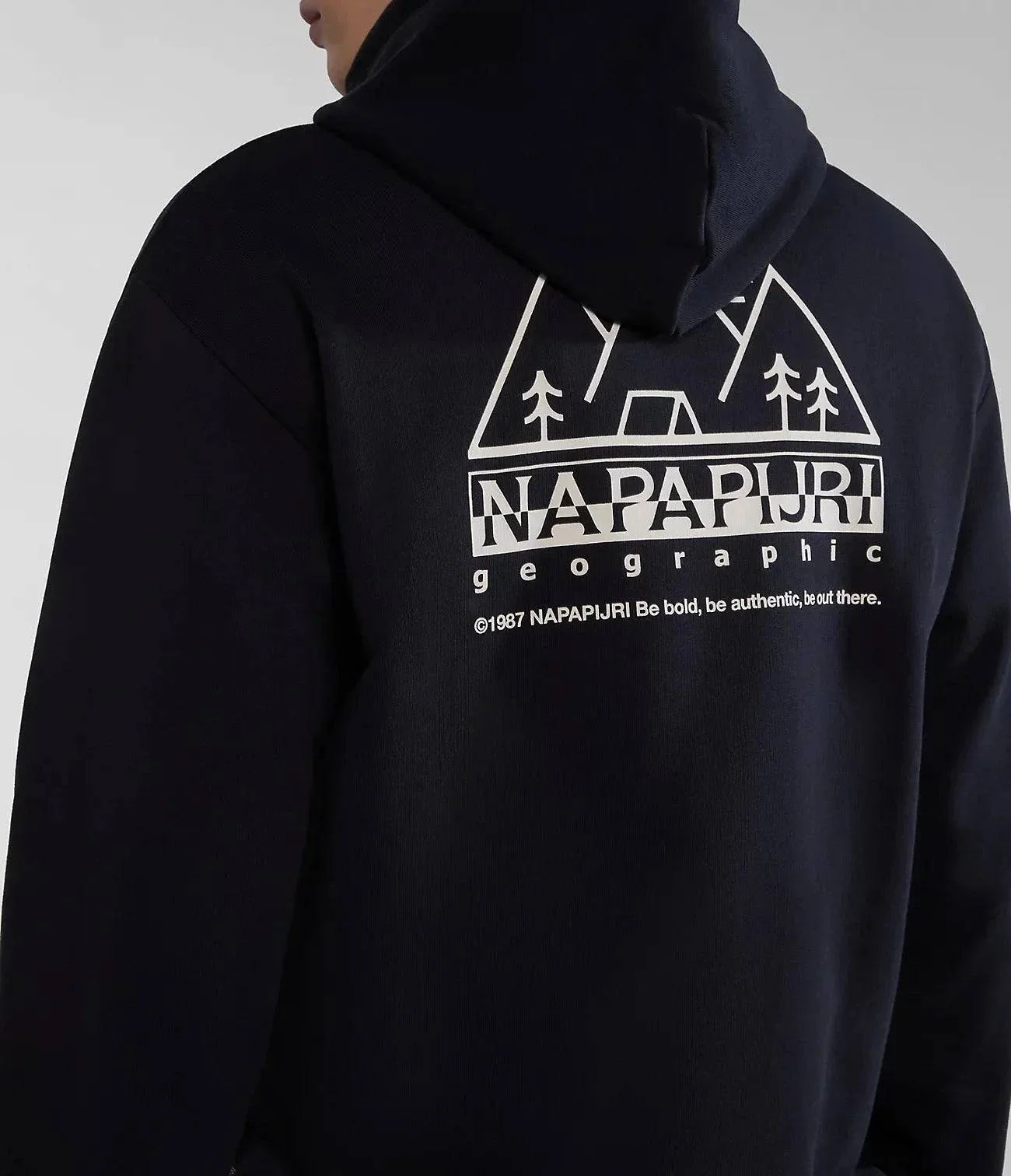 Napapijri Faber Hoodie In Black - Image 3
