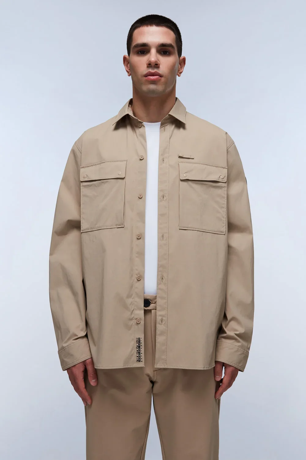 Napapijri G-Bosson Overshirt Beige - Image 2