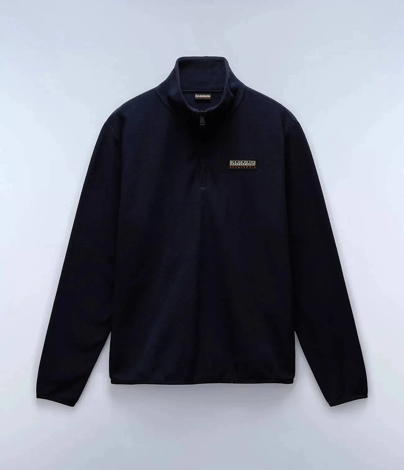 Napapijri Iaato Half Zip In Blu Marine - Image 3
