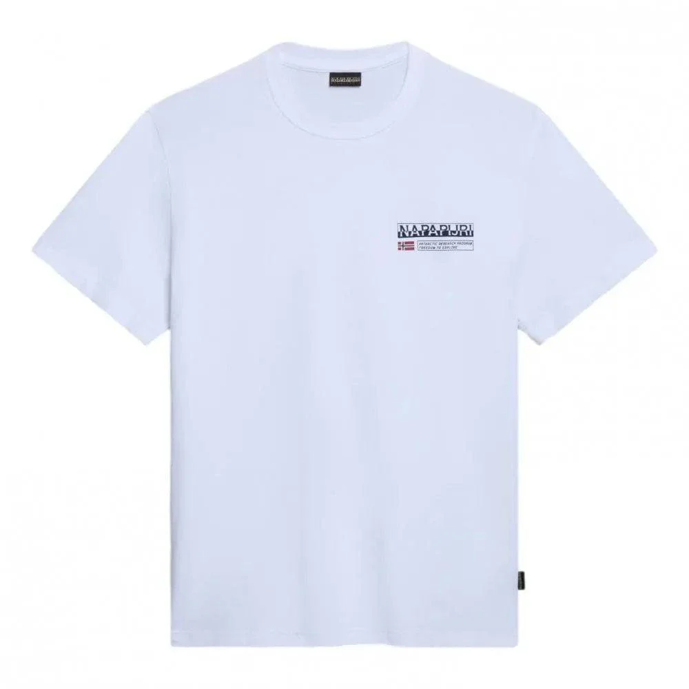 Napapijri Kasba Tee In Bright White