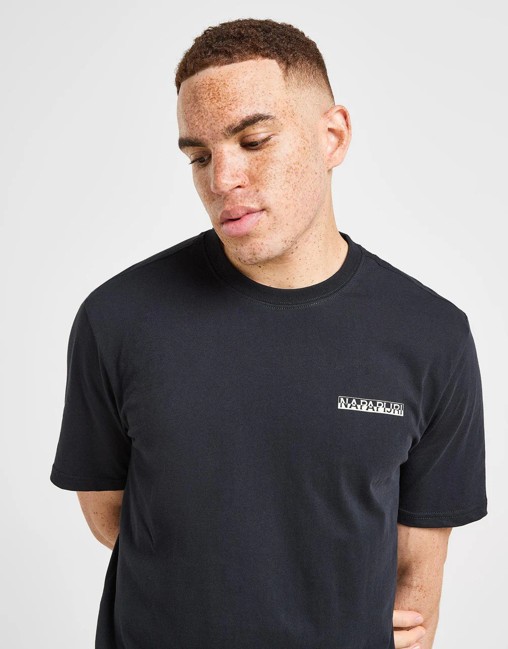 Napapijri Mirada Back Graphic T-Shirt Black - Image 2