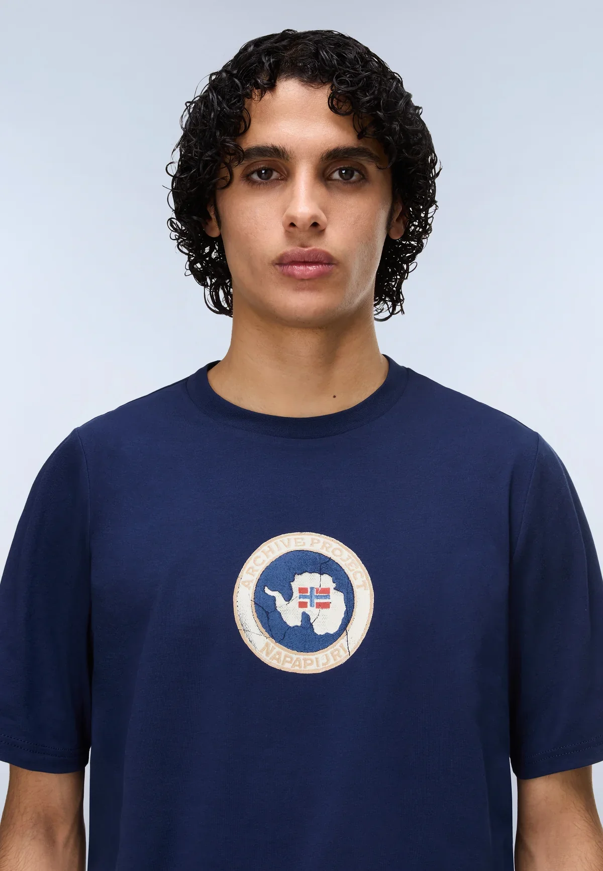 Napapijri Phos T-Shirt Blue Academy - Image 2