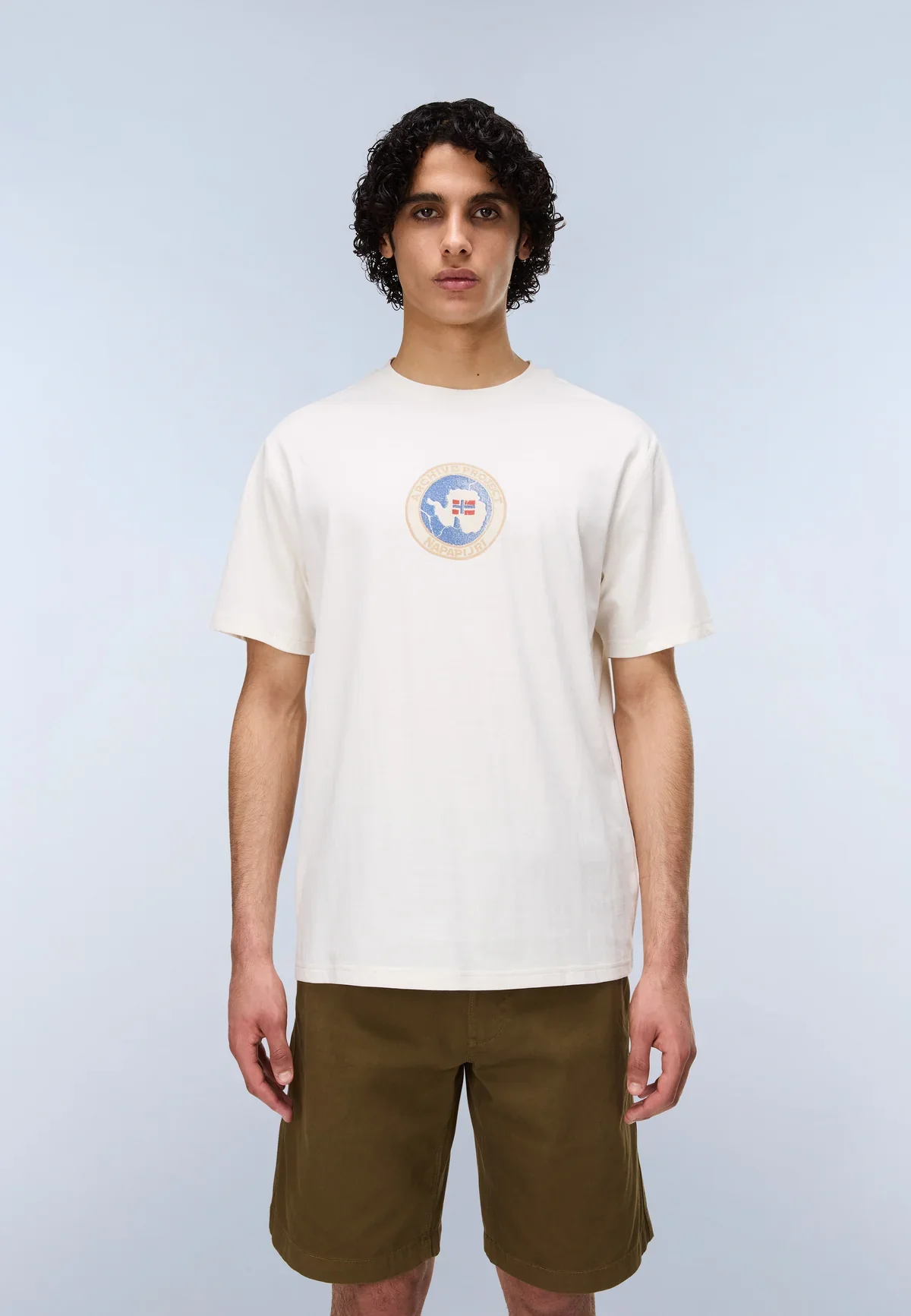 Napapijri Phos T-Shirt White Whisper - Image 2