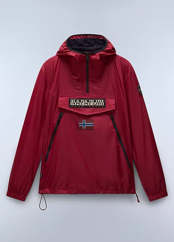 Napapijri Rainforest in Beige Tibetan red