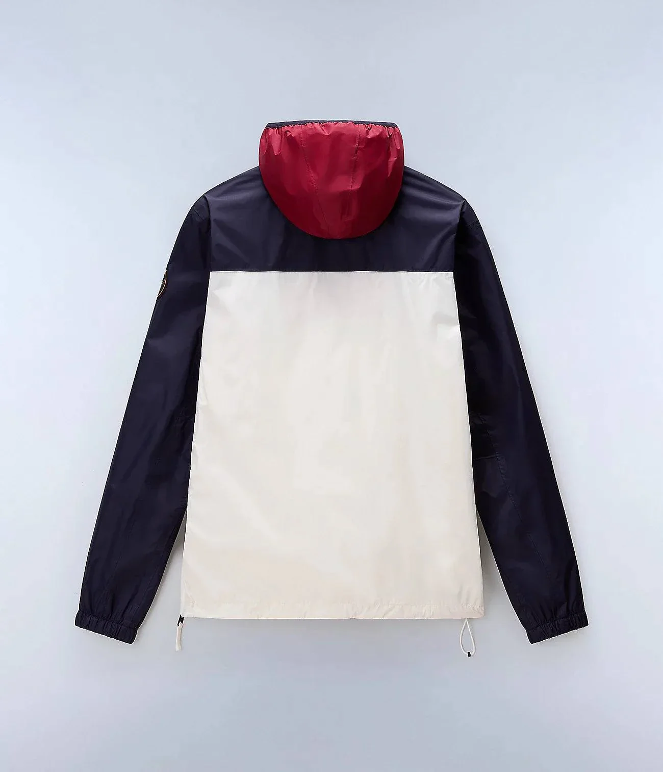 Napapijri Rainforest WB PKT V2 in Navy/White/Burgundy - Image 3