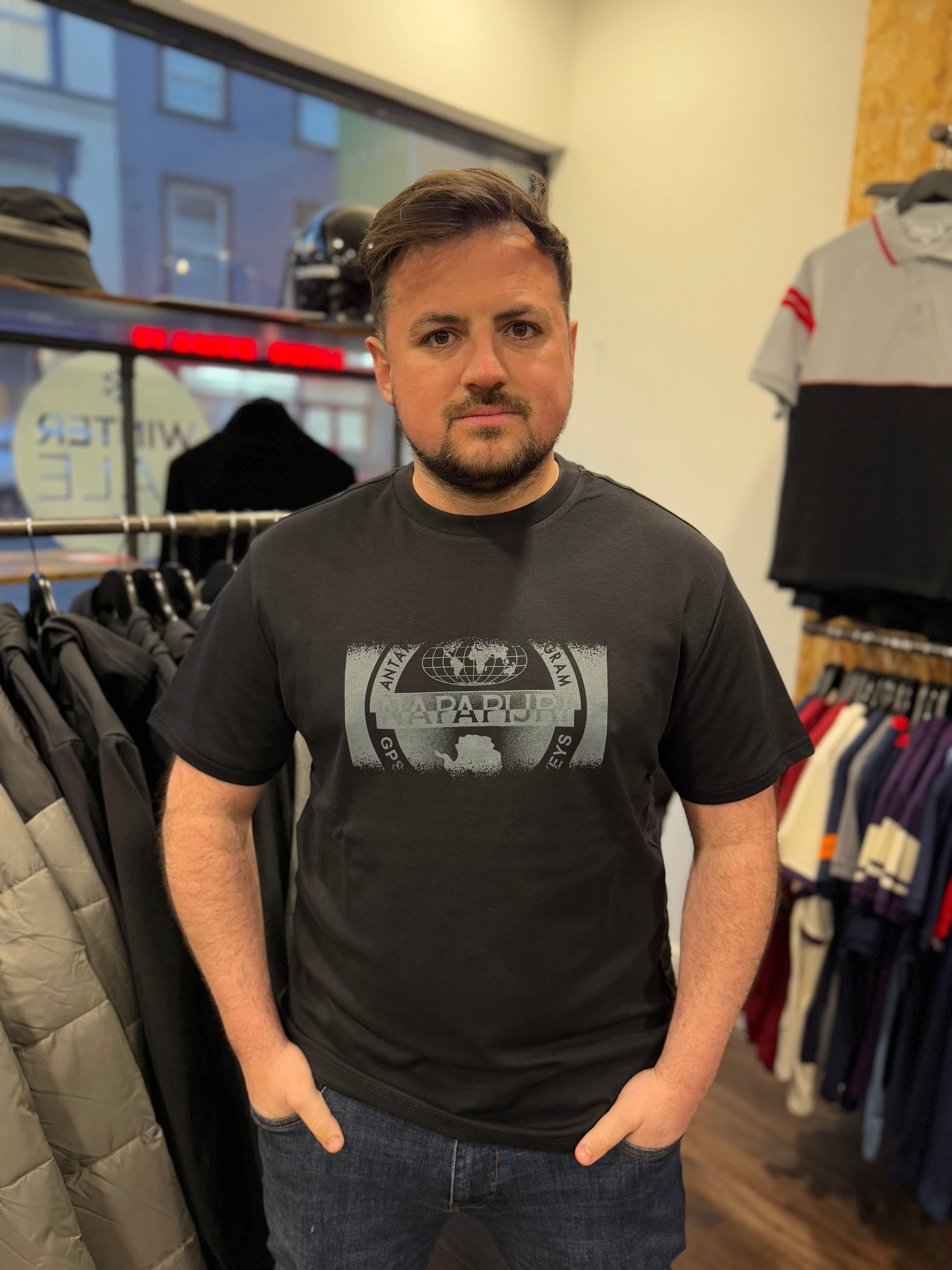 Napapijri S-Vanni T-Shirt Black - Image 2