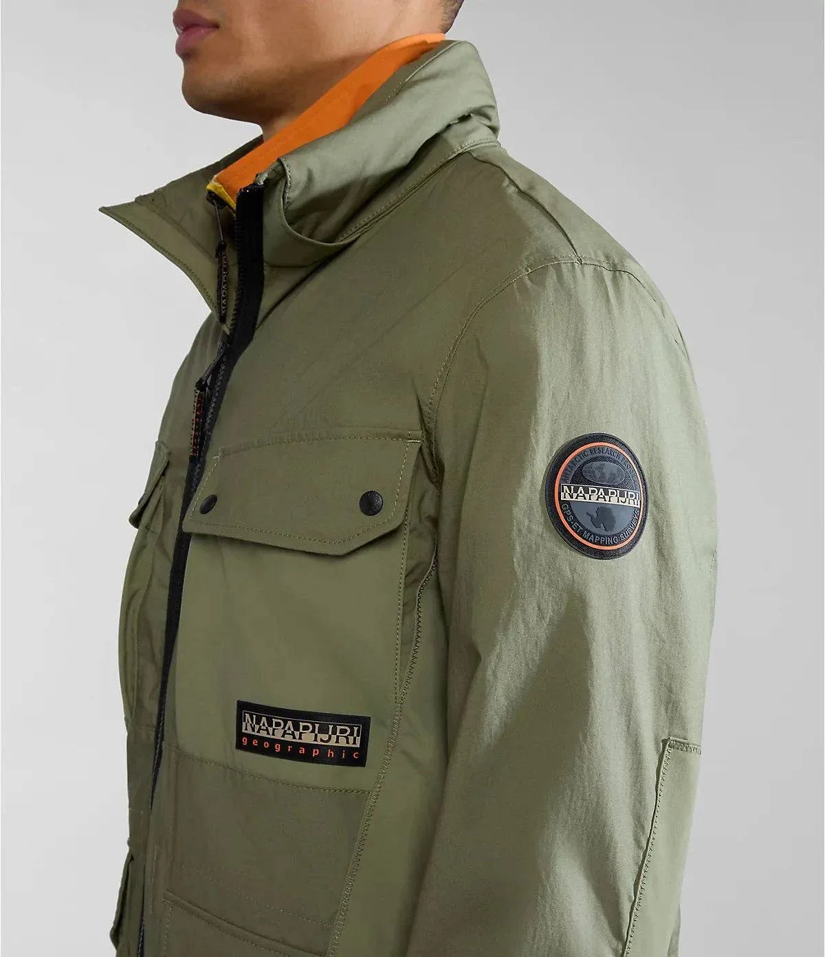 Napapijri Tepees Jacket In Green Lichen - Image 4