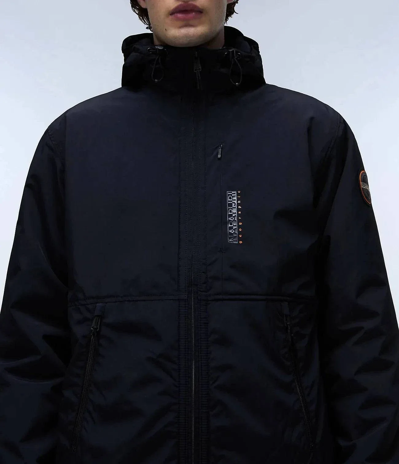 Napapijri Tundra Winter Jacket In Black - Image 2