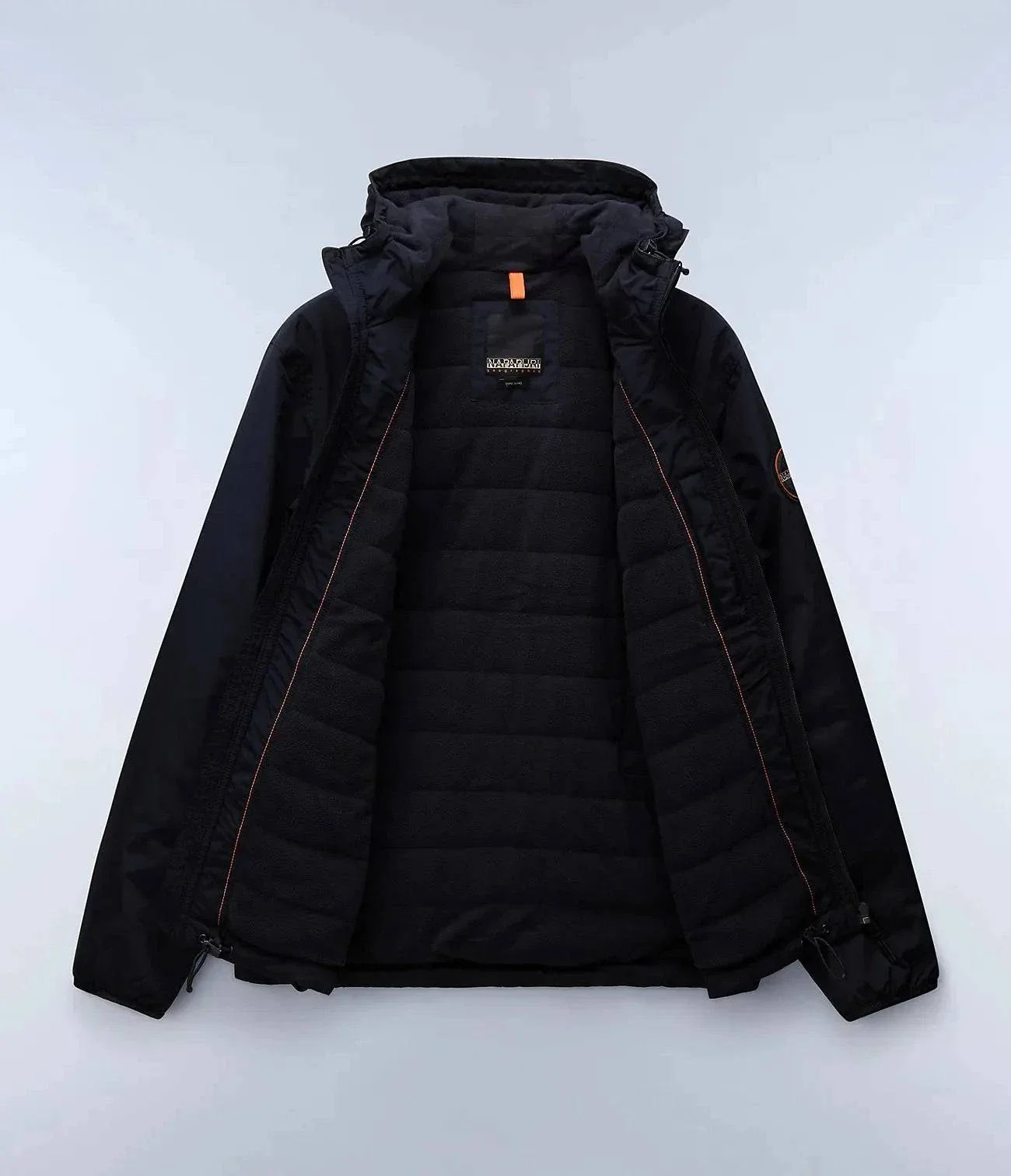 Napapijri Tundra Winter Jacket In Black - Image 3